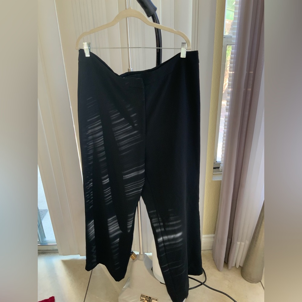 H&M Black Maxi Wide-Leg  pant